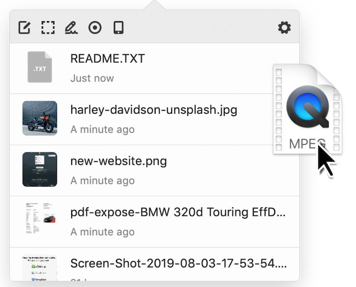 Dropshare 5.54 для macOS