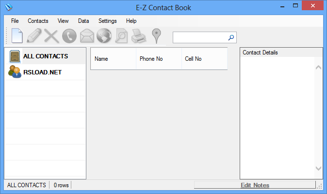 E-Z Contact Book версия 5.2.3.102