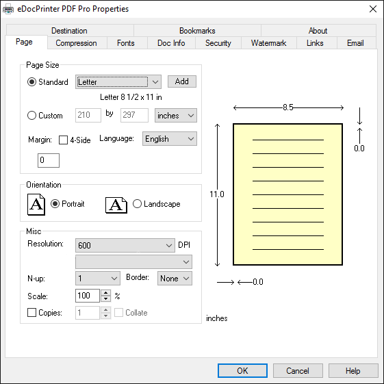 eDocPrinter PDF Pro версия 9.73 сборка 9736
