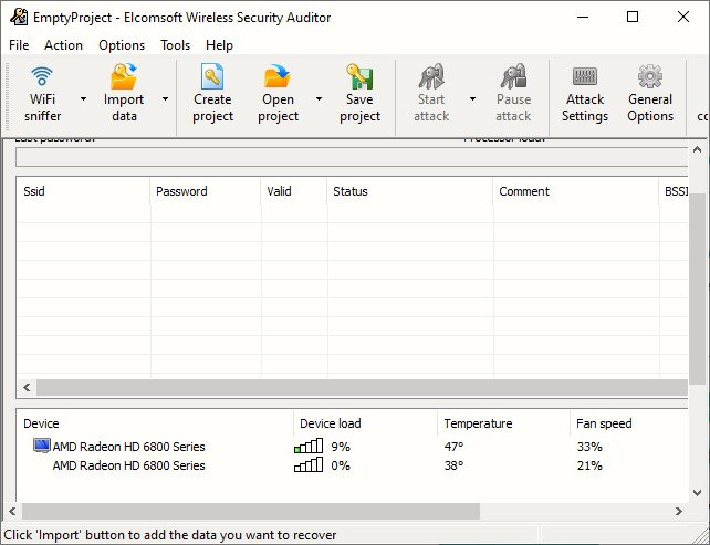 Elcomsoft Wireless Security Auditor Pro версия 7.51.871