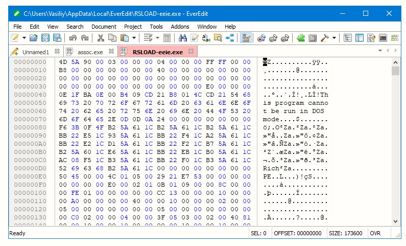 EverEdit 4.5.0.4500 для 64-разрядной версии