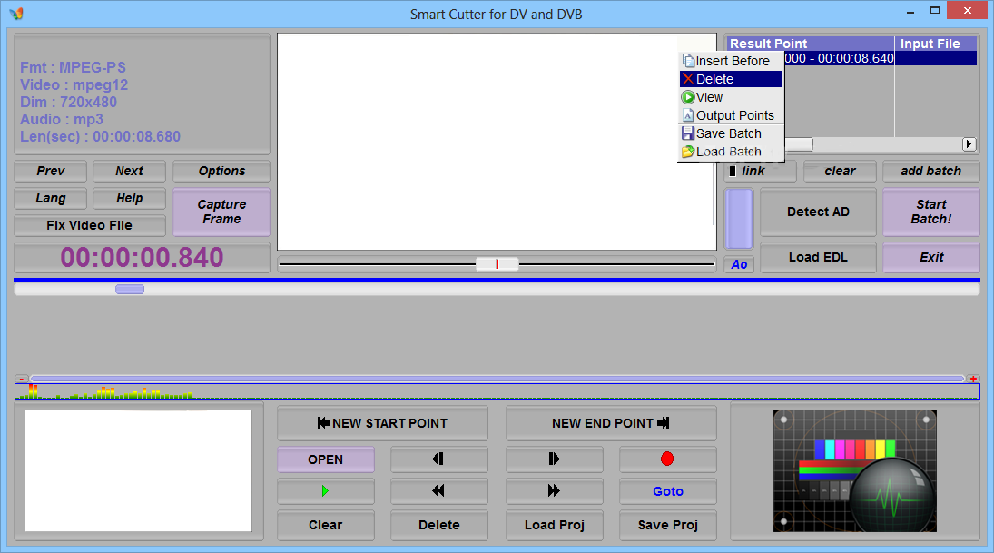 FameRing Smart Cutter для DV и DVB версия 1.11.2 + Портативная версия