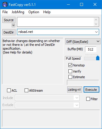 FastCopy Pro 5.8.0 + на русском языке