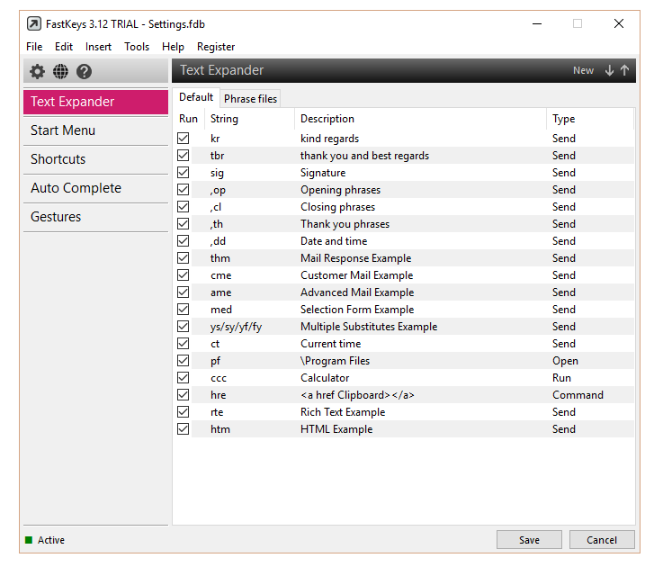 FastKeys Pro 5.17 и его портативная версия