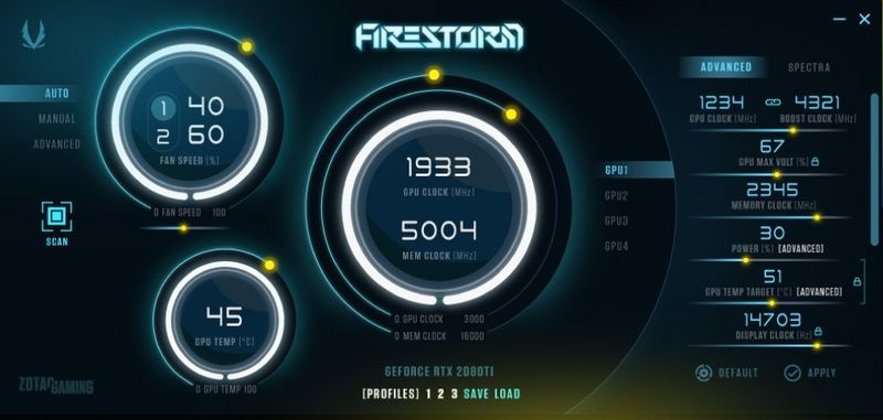 FireStorm версии 4.0.0.021E, 3.0.0.030E и 2.0.0.026E