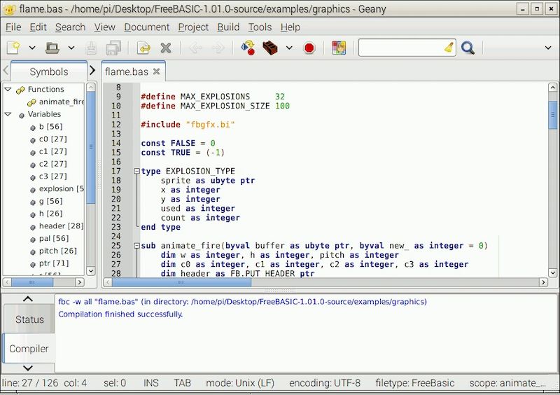 FreeBASIC версии 1.10.1 для x64