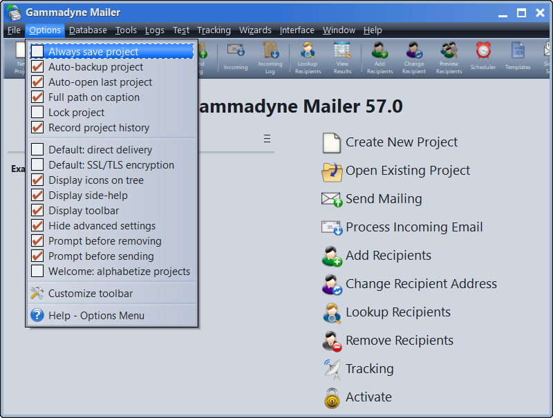 Gammadyne Mailer версия 70.0