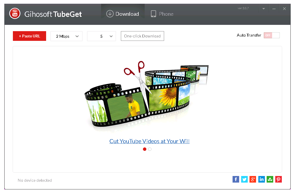 Gihosoft TubeGet 9.2.72: для установки, Портативная и Репакованная