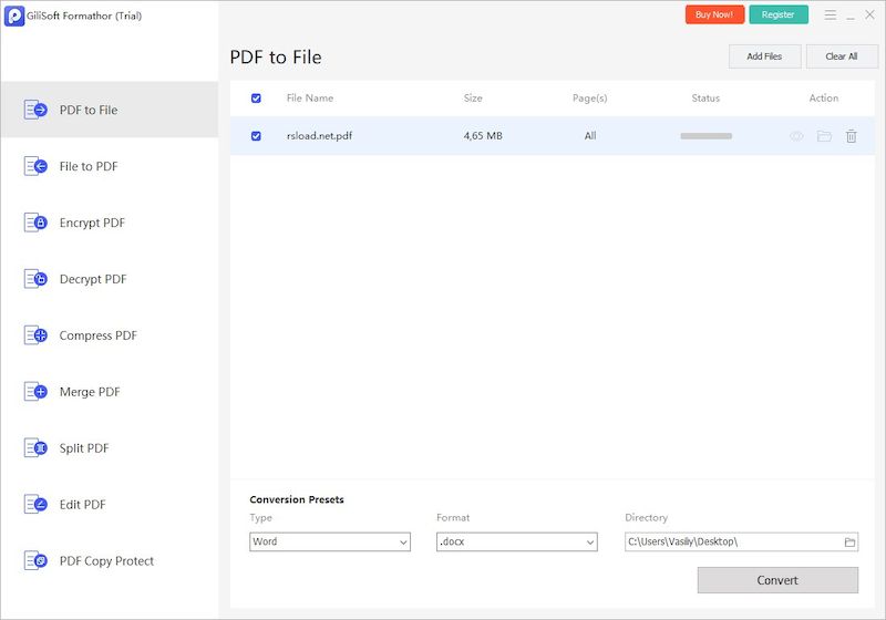 GiliSoft Formathor 8.2 + Русская версия Портативная