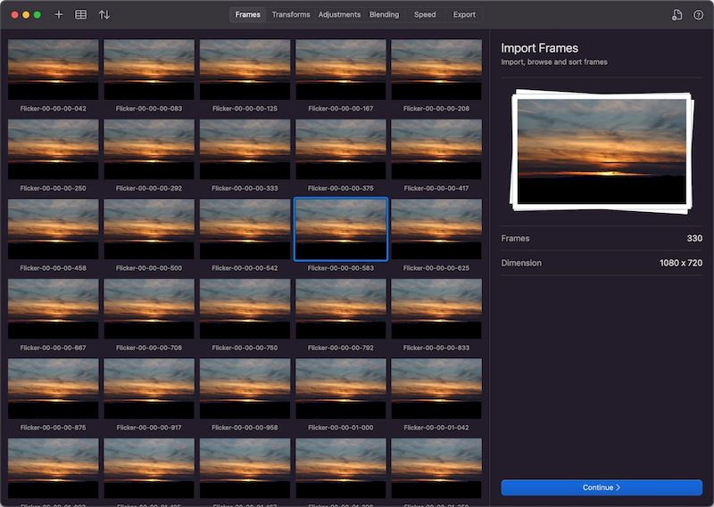 GlueMotion версия 2.2.2 для macOS
