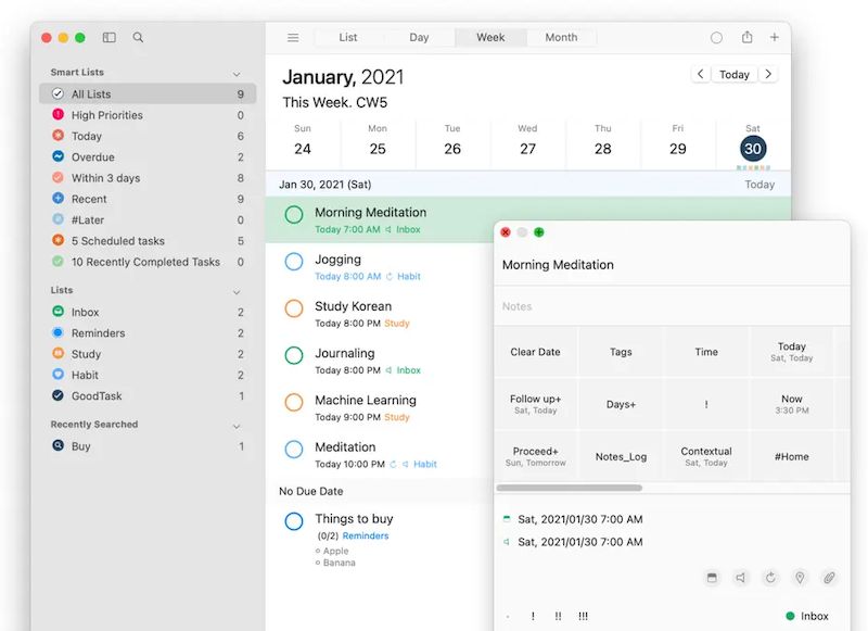 GoodTask 7.8.4 для macOS