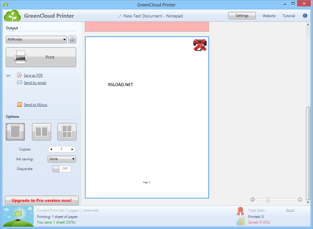 GreenCloud Printer Pro 7.9.4
