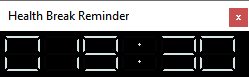 Напоминание о перерыве для здоровья 1.4