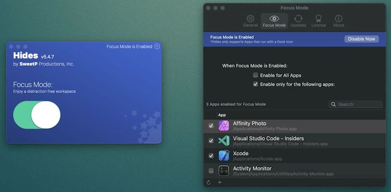 Hides версия 6.0.1 для macOS
