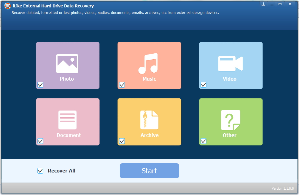 ILike External Hard Drive Data Recovery 9.1.0 + Portable 2026