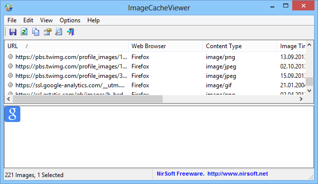 ImageCacheViewer 1.33 с поддержкой русского языка