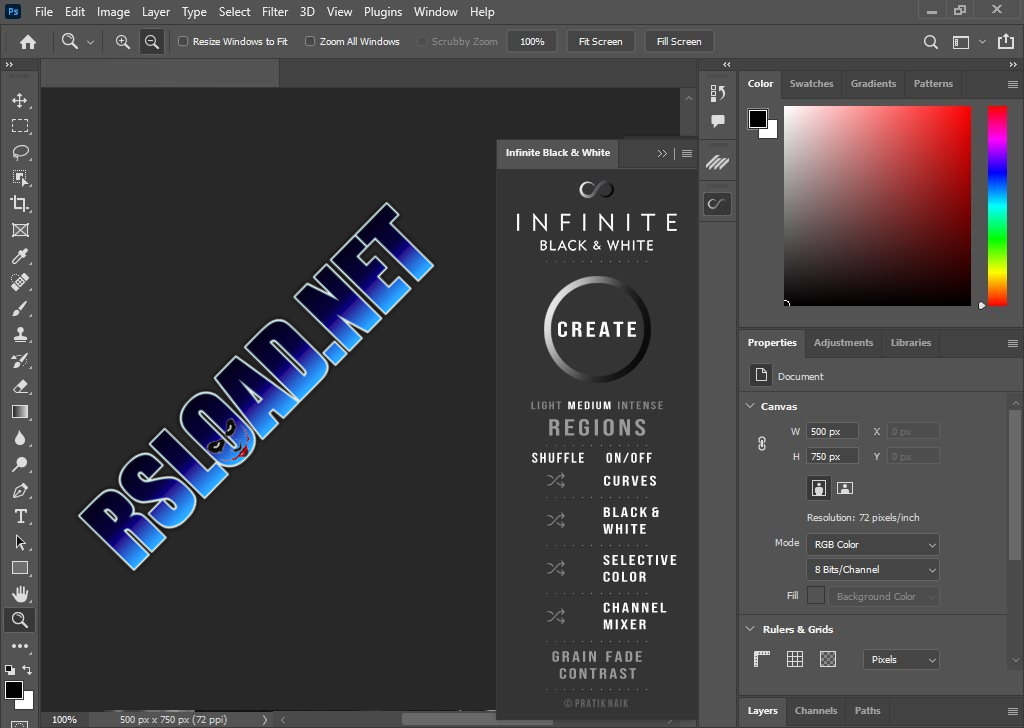 Infinite Black & White версия 1.0.1 для x64