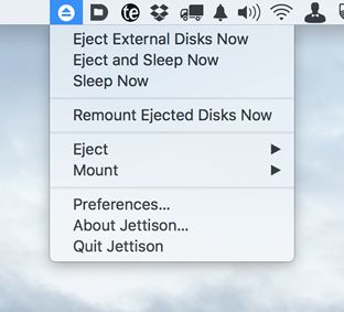Jettison для macOS версии 1.8.9