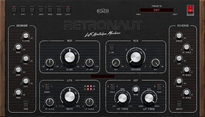 JMG Sound Retronaut 1.4 для macOS