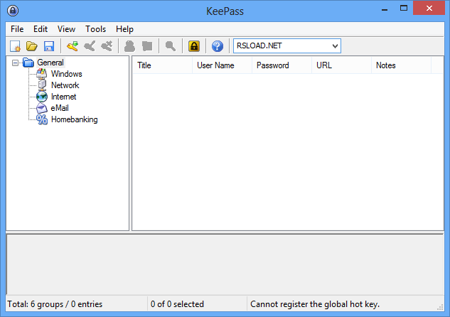 KeePass Password Safe 2.57.1 с портативной версией + Русская версия / 1.42 Классическая
