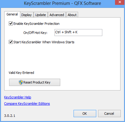 KeyScrambler Premium версия 3.18.0.2