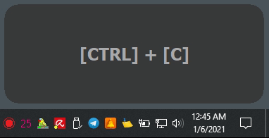 Keystroke Visualizer 3.1 с переносной версией
