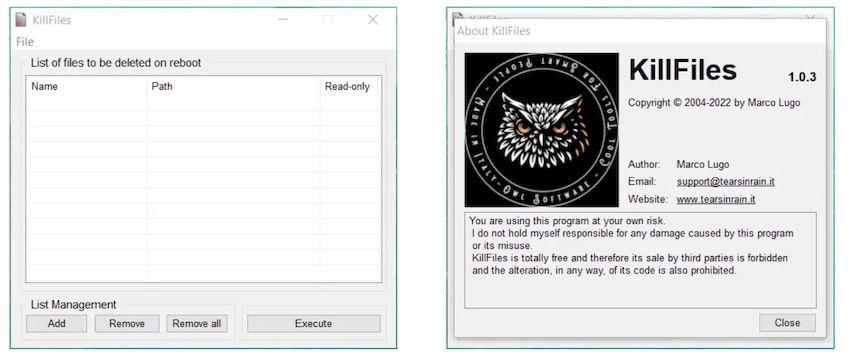 KillFiles версия 1.0.0.13