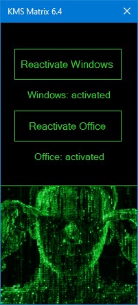 Активация Windows с помощью KMS Matrix 6