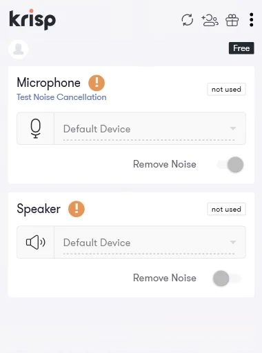 Krisp версия 2.35.5