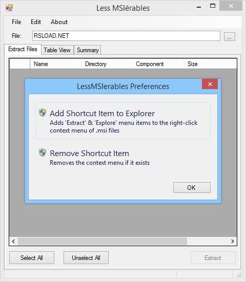 lessmsi версия 2.2.0 / Less MSIerables