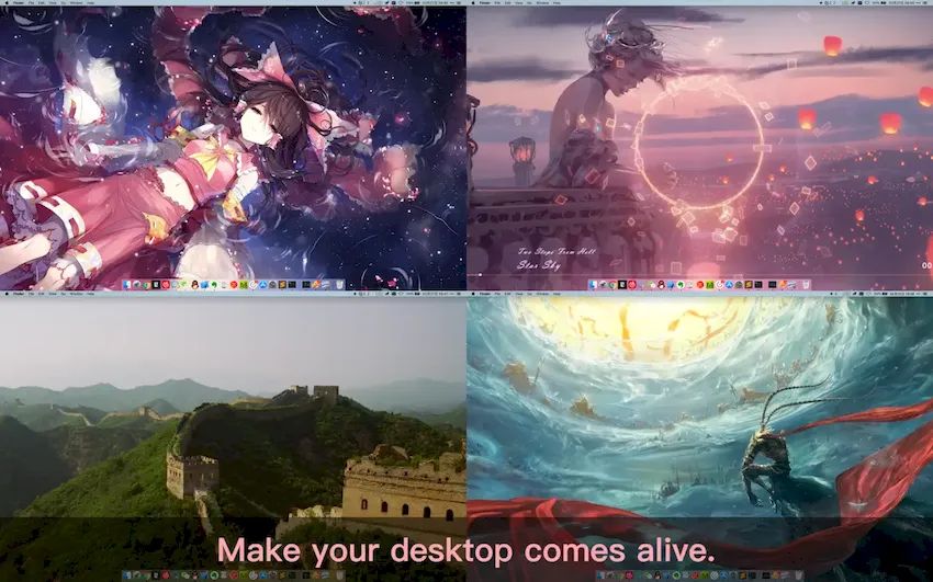 Живые обои и темы 4K Pro 19.2 для macOS
