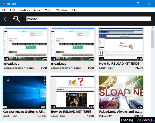 MediaHuman mTube 2.9.9.11: и Repack на русском языке