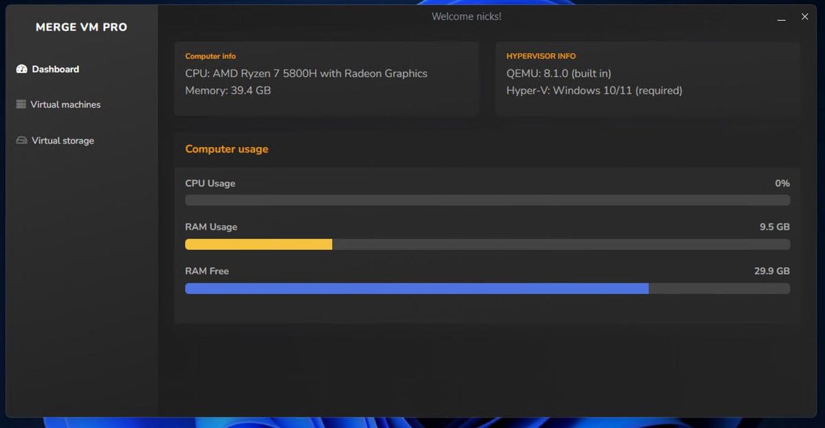 23.11.25 программы Merge VM Pro
