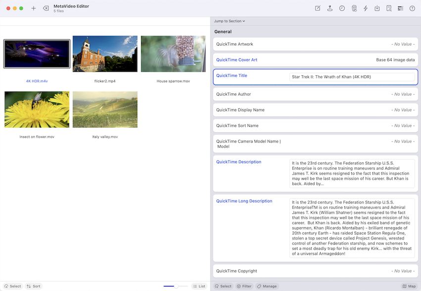 MetaVideo 1.1.3 для macOS