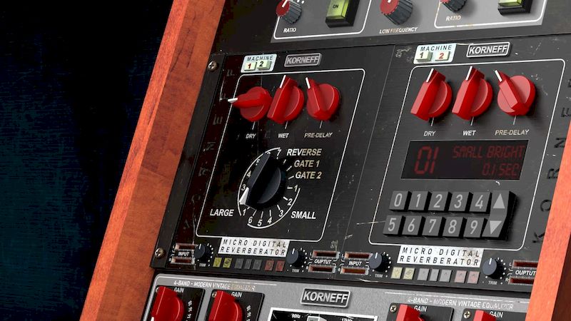 Микро цифровой ревербератор версии 1.0.6