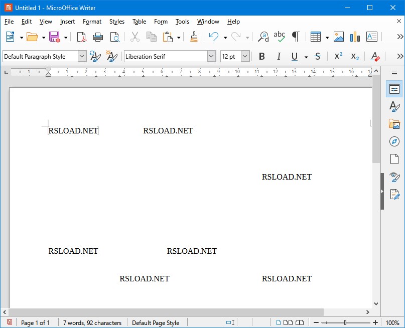 Micro Office версия 7.4.0.0 для 64-битных систем