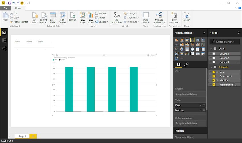 Microsoft Power BI Desktop версия 2.121.762.0