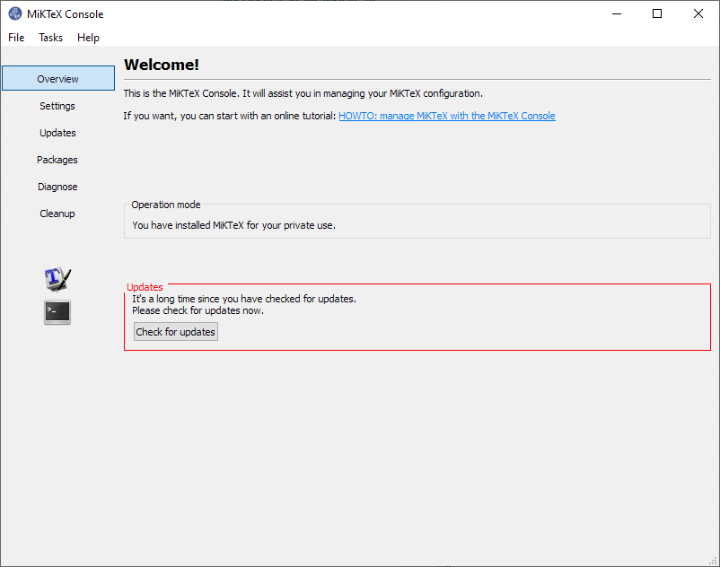 MiKTeX 24.1 для 64-битных систем