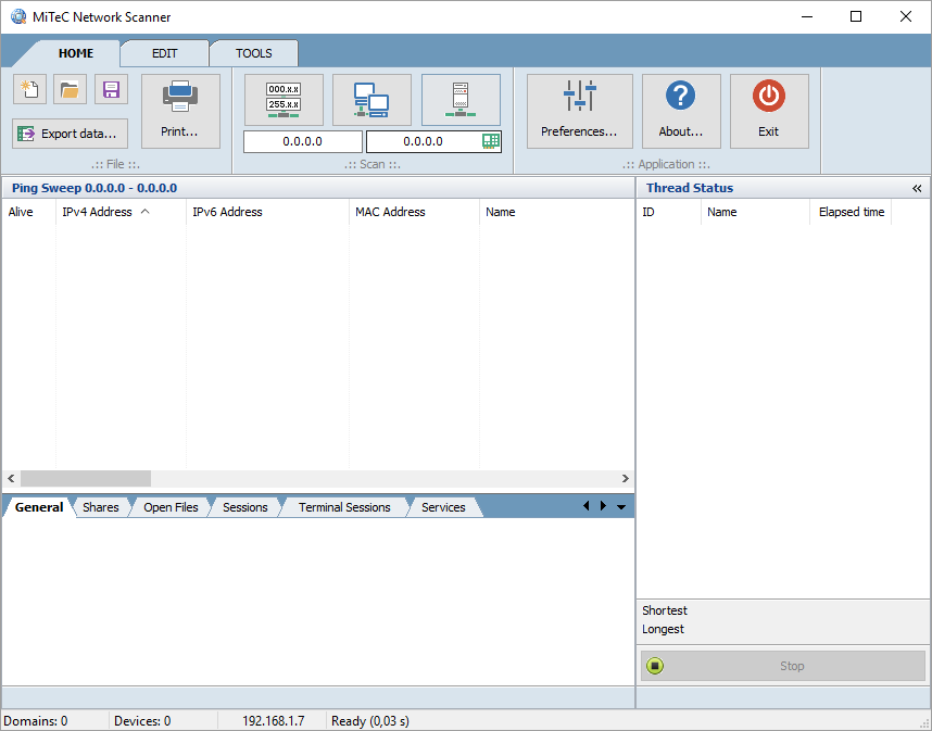 MiTeC Network Scanner версии 6.0.1 для x64