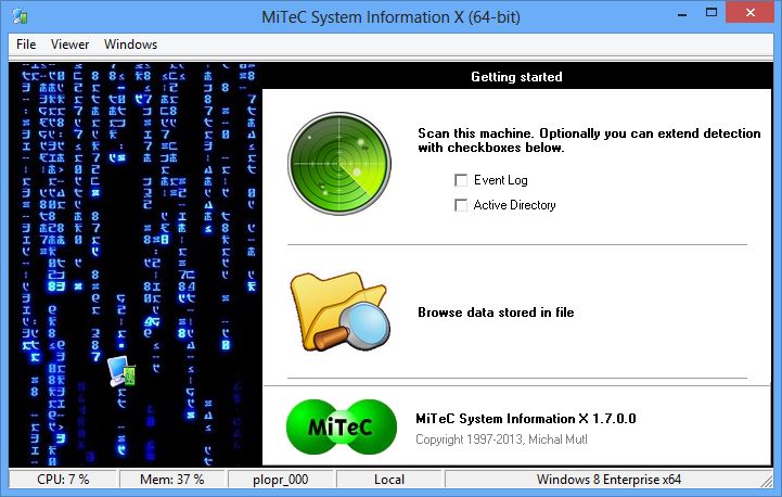 MiTeC System Information версия 5.1.0 для x64