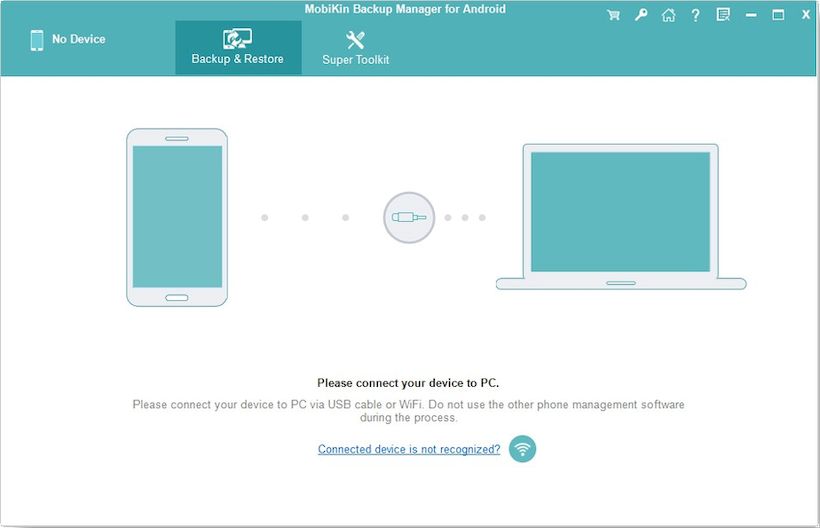 MobiKin Manager для резервного копирования на Android версии 1.4.13