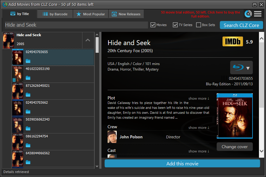 Movie Collector Pro 23.3.5 x64 + Repack для macOS