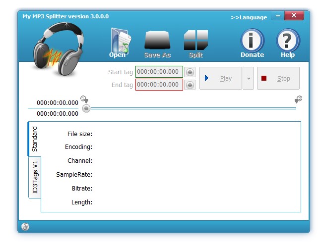 My MP3 Splitter версия 3.3