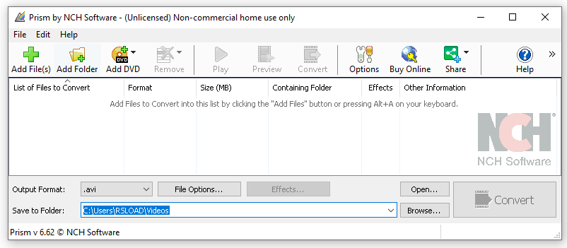 NCH Prism Plus 11.15 для MacOS: Русская версия и Портативная версия