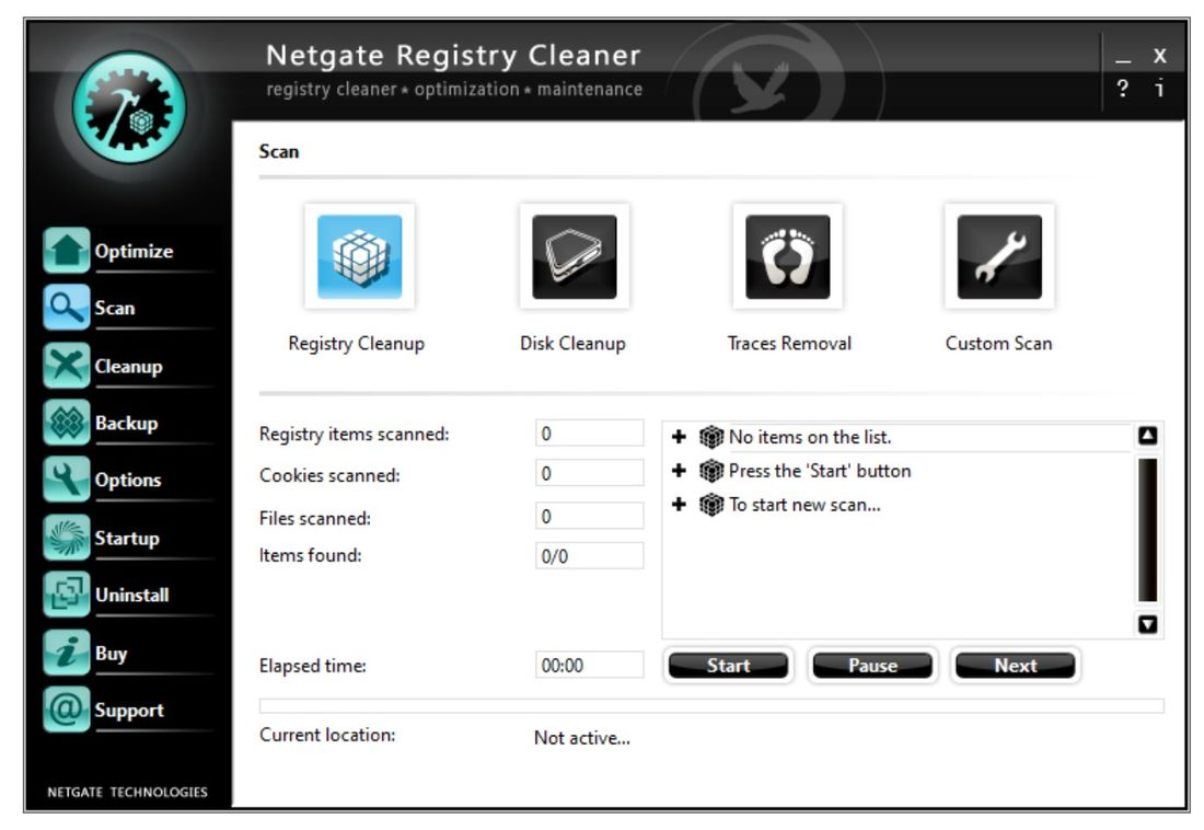 NETGATE Registry Cleaner 2025 версии 27.0.0.1