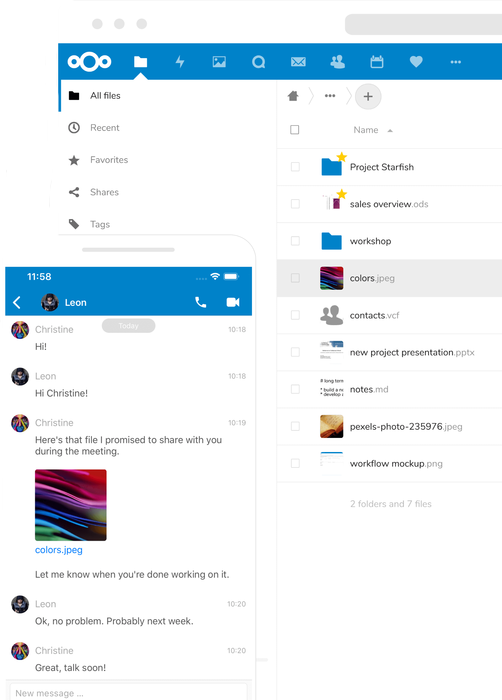 Nextcloud 3.14.1 x64 и Nextcloud Server 24.0.0