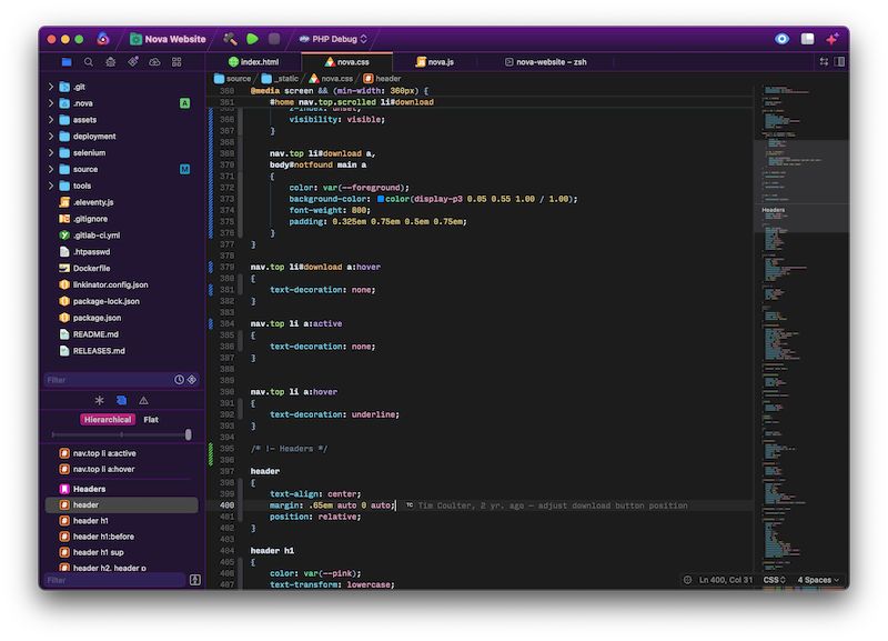 Nova 11.8 для macOS