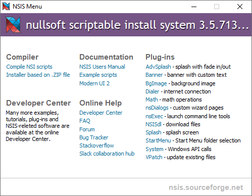 NSIS 3.10 / Система установки скриптов Nullsoft