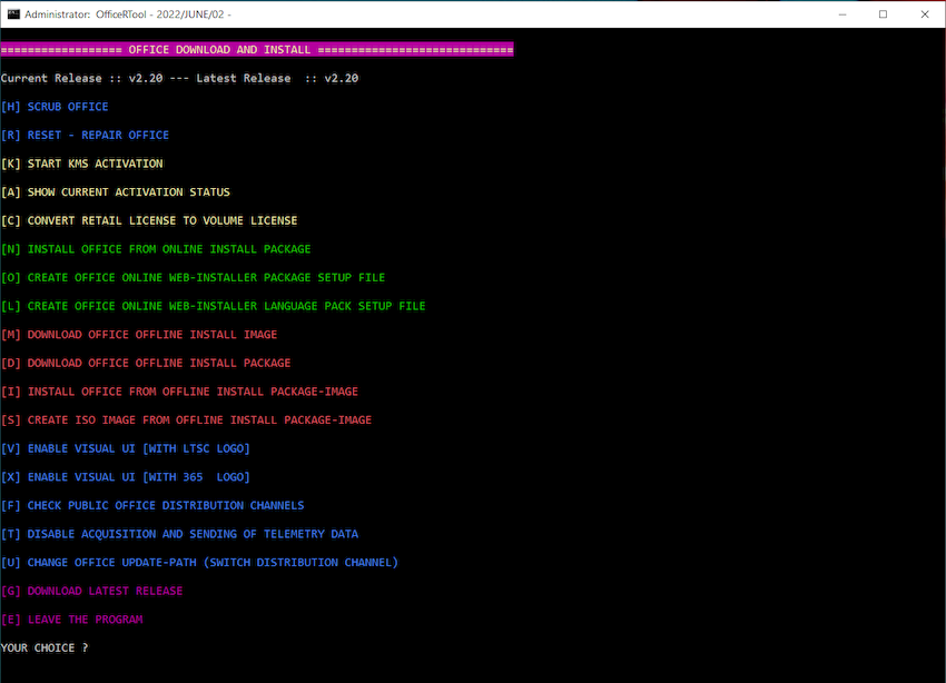 Office(R)Tool версия 13.0