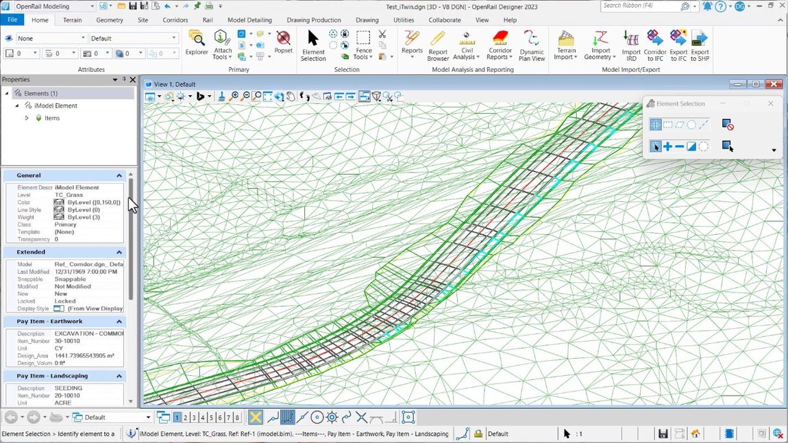 OpenRoads Designer 2023 (версия 23.00.00.129) x64